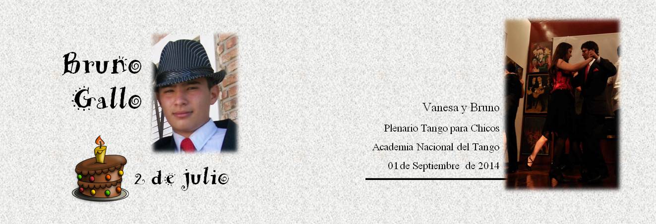 Vanesa y Bruno Plenario Tango para Chicos Academia Nacional del Tango 01 de Septiembre  de 2014